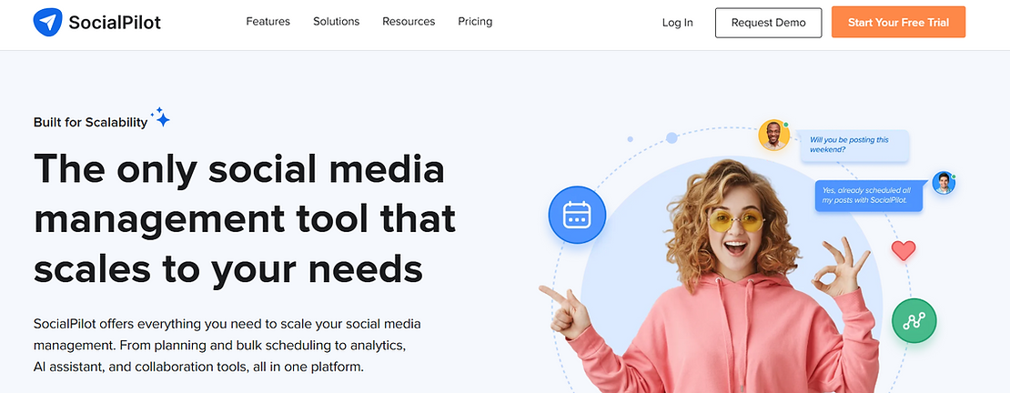 Socialpilot website