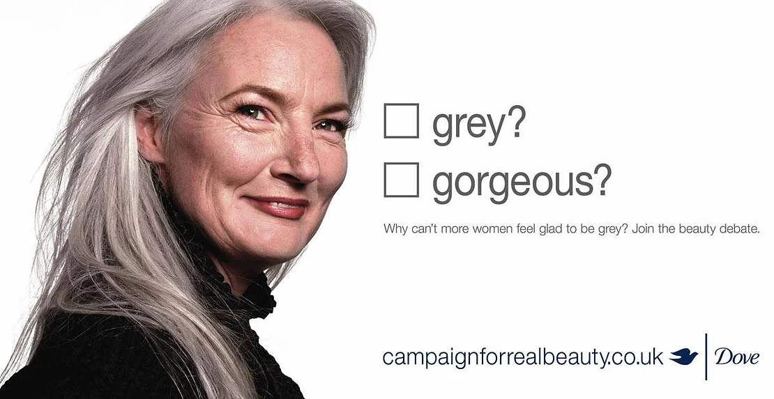 Dove's brand voice : Comforting and Powerful