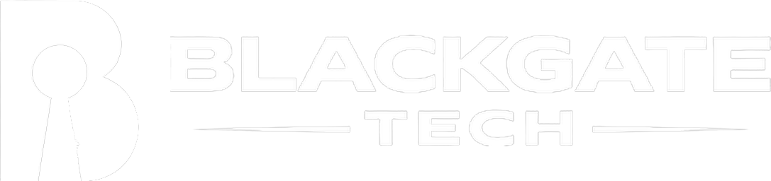 Blackgate Tech logo - managed IT and cybersecurity for UK businesses