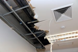 commercial roof leak