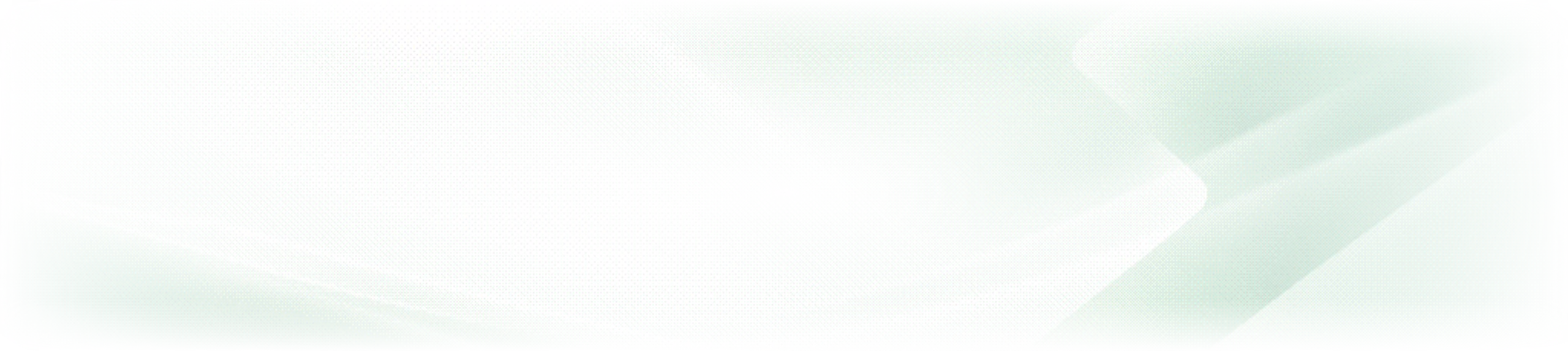 Abstract soft waves and smooth curved shapes in shades of light green and white creating a calming gradient background.