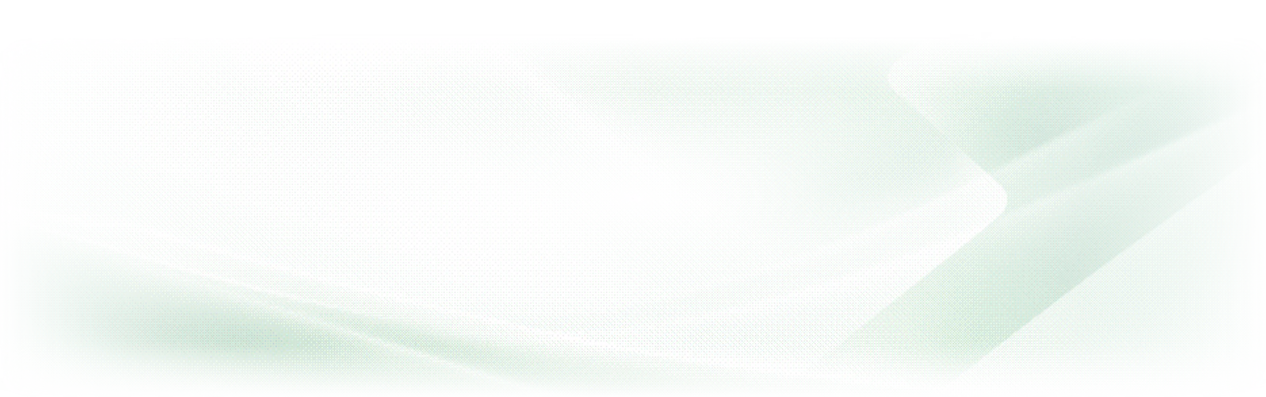 Abstract background with smooth gradient shapes in soft green and white tones.