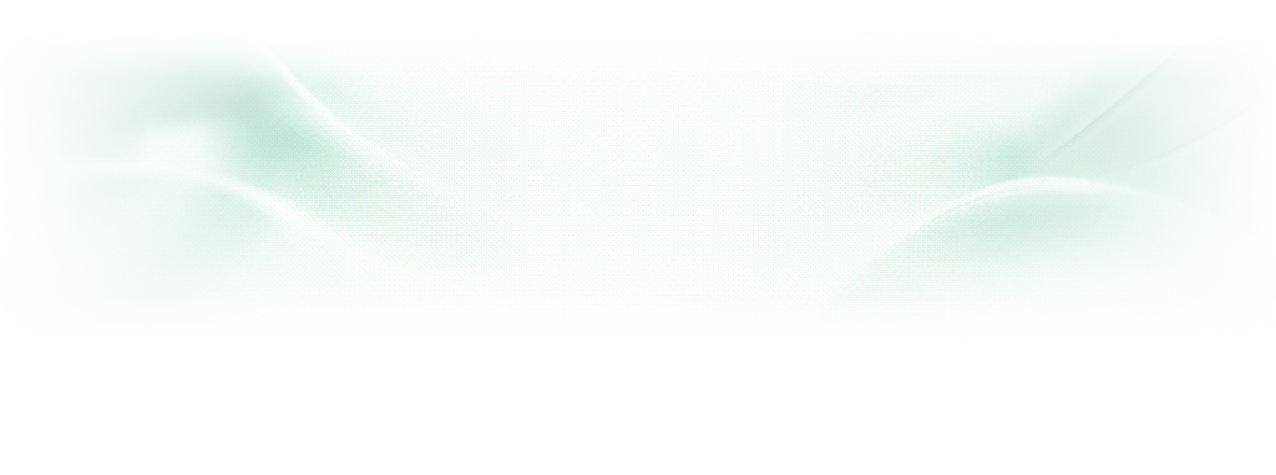Abstract background with soft green and white gradient waves blending smoothly across the image.