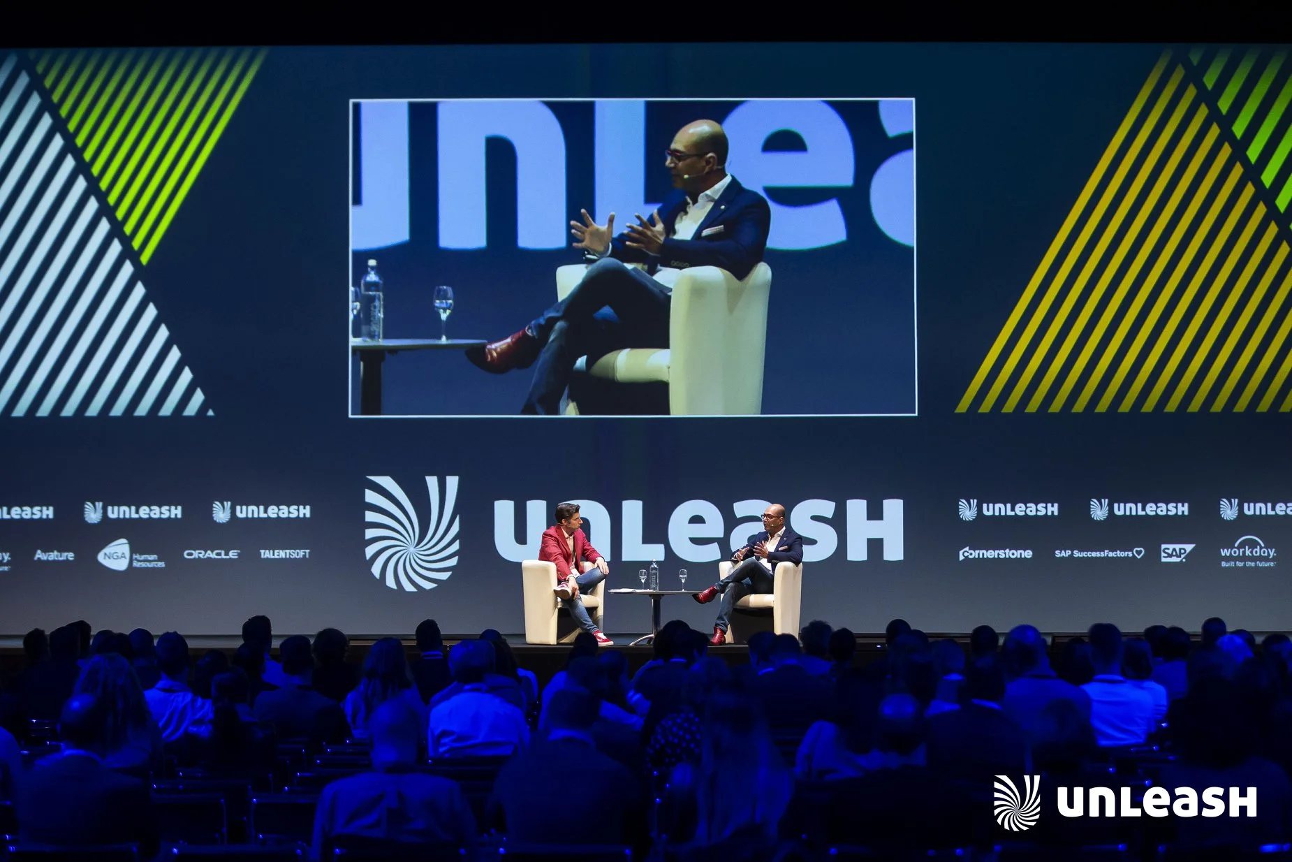 Talking about the Moral Imperative of People Analytics with Amit Mohindra at UNLEASH in Amsterdam