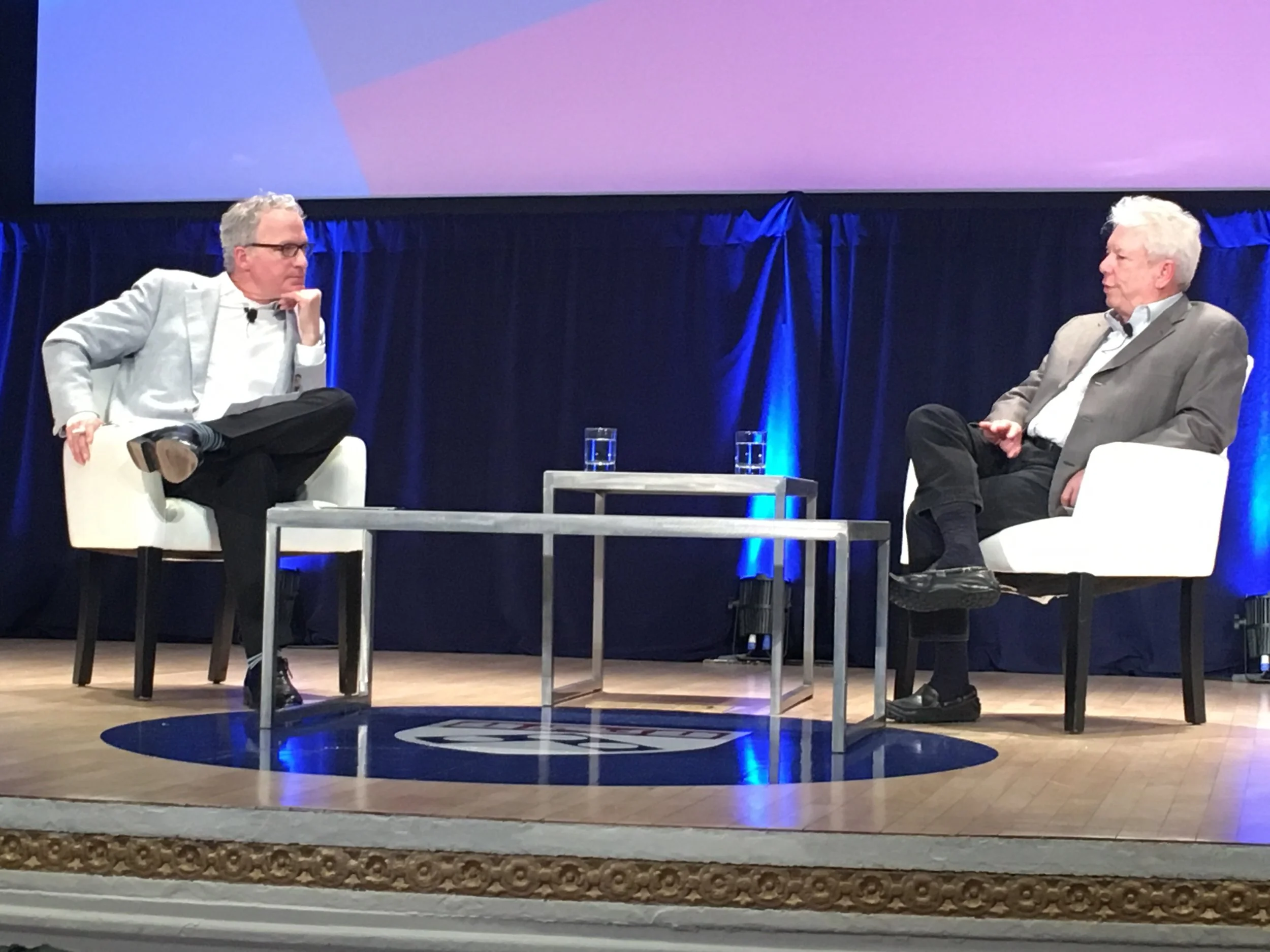  Richard Thaler in discussion with Cade Massey 