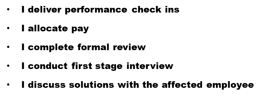  Manager Moments to drive EX (extract) 