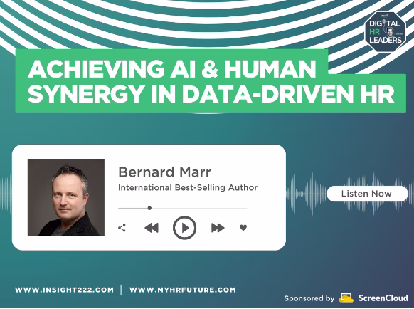  Digital HR Leaders Podcast Achieving AI & Human Synergy in Data-Driven HR 