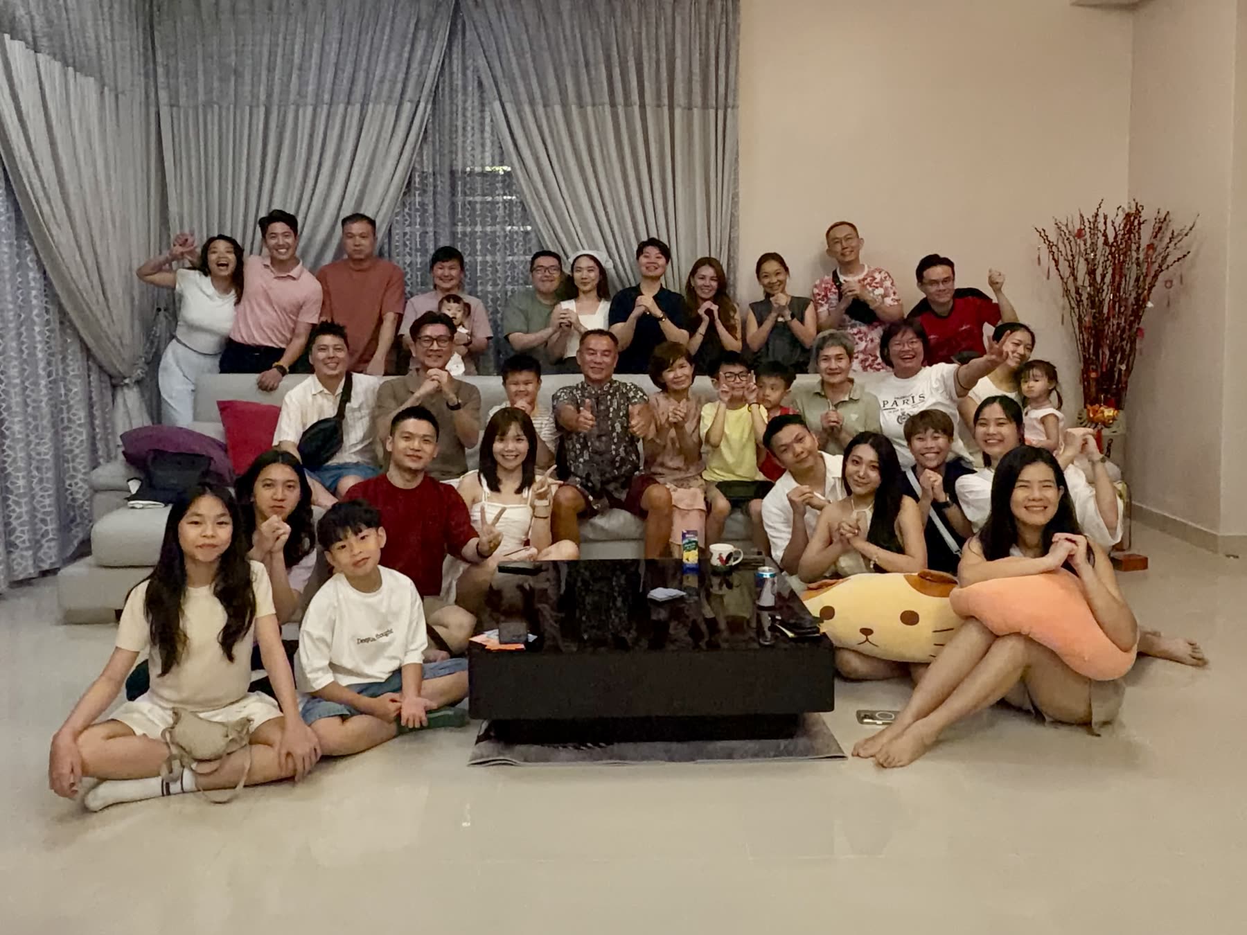 CNY house visit