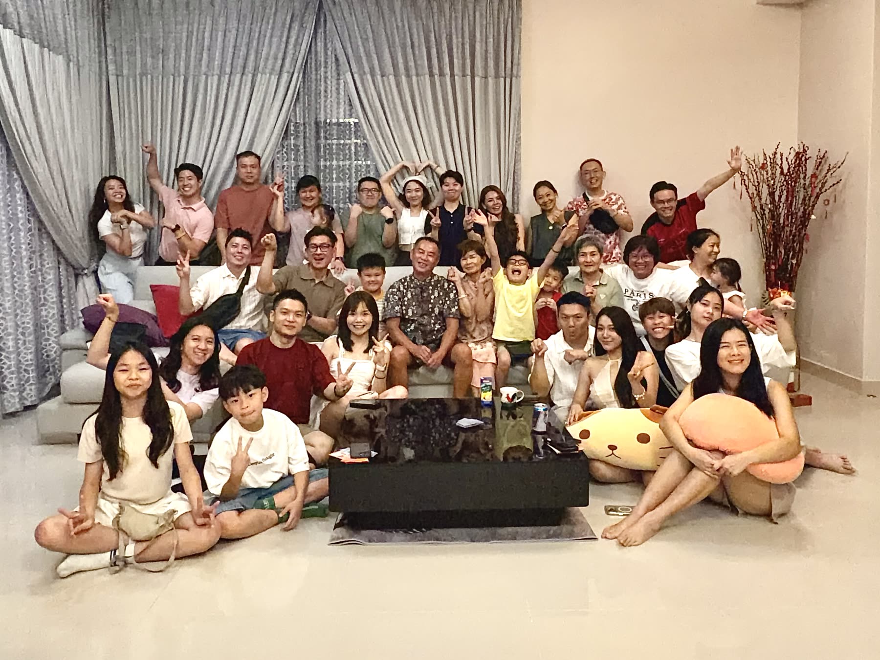 CNY house visit