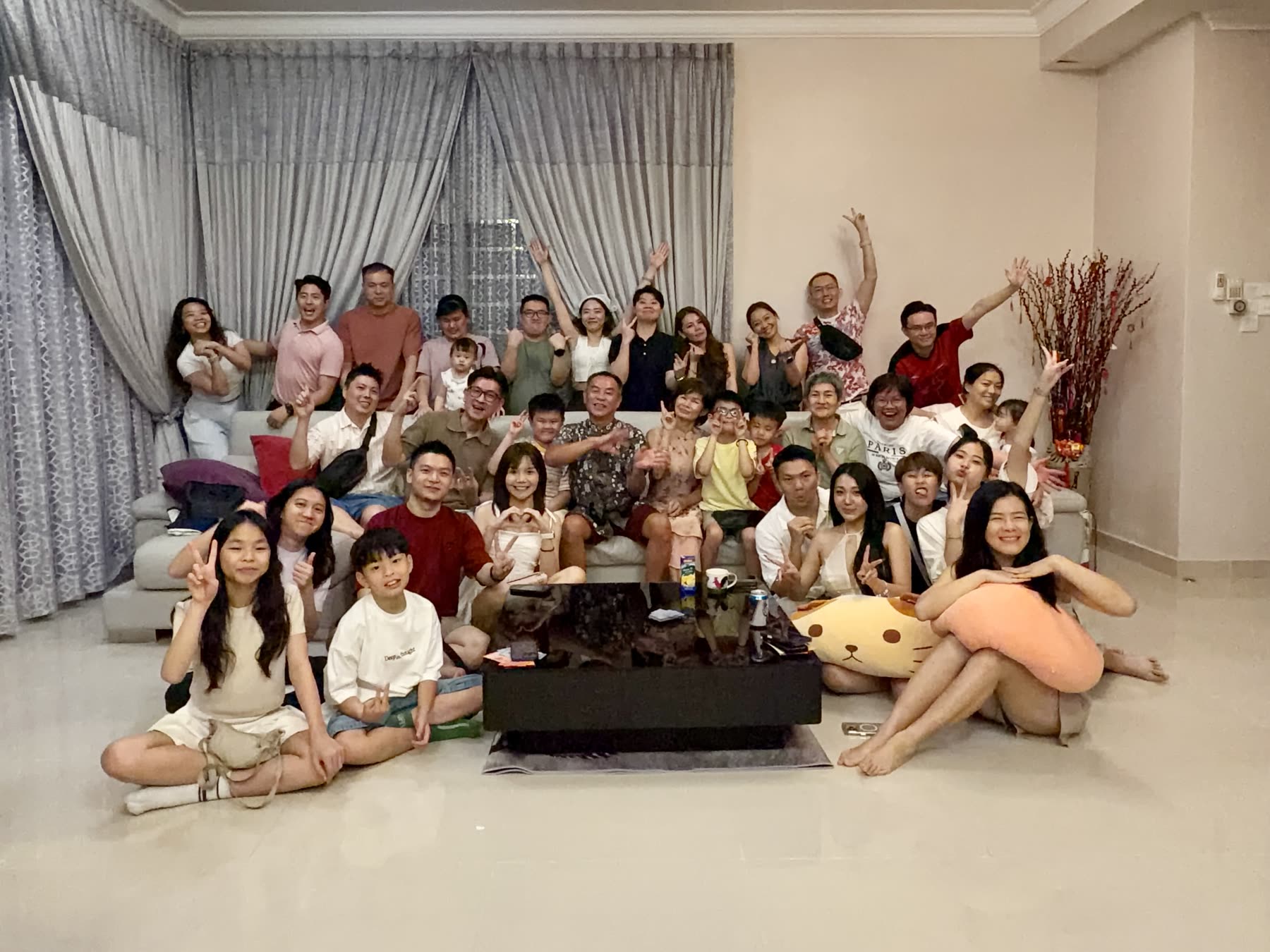 CNY house visit
