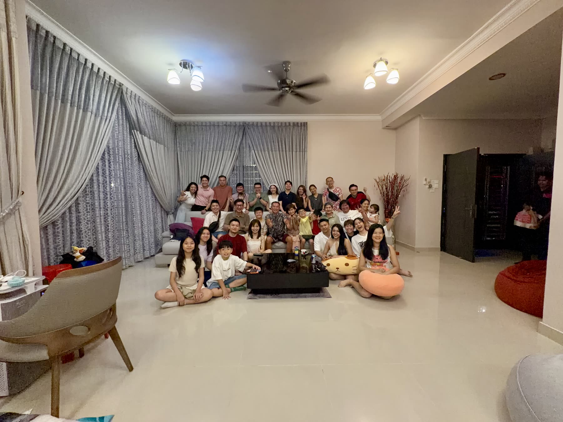 CNY house visit