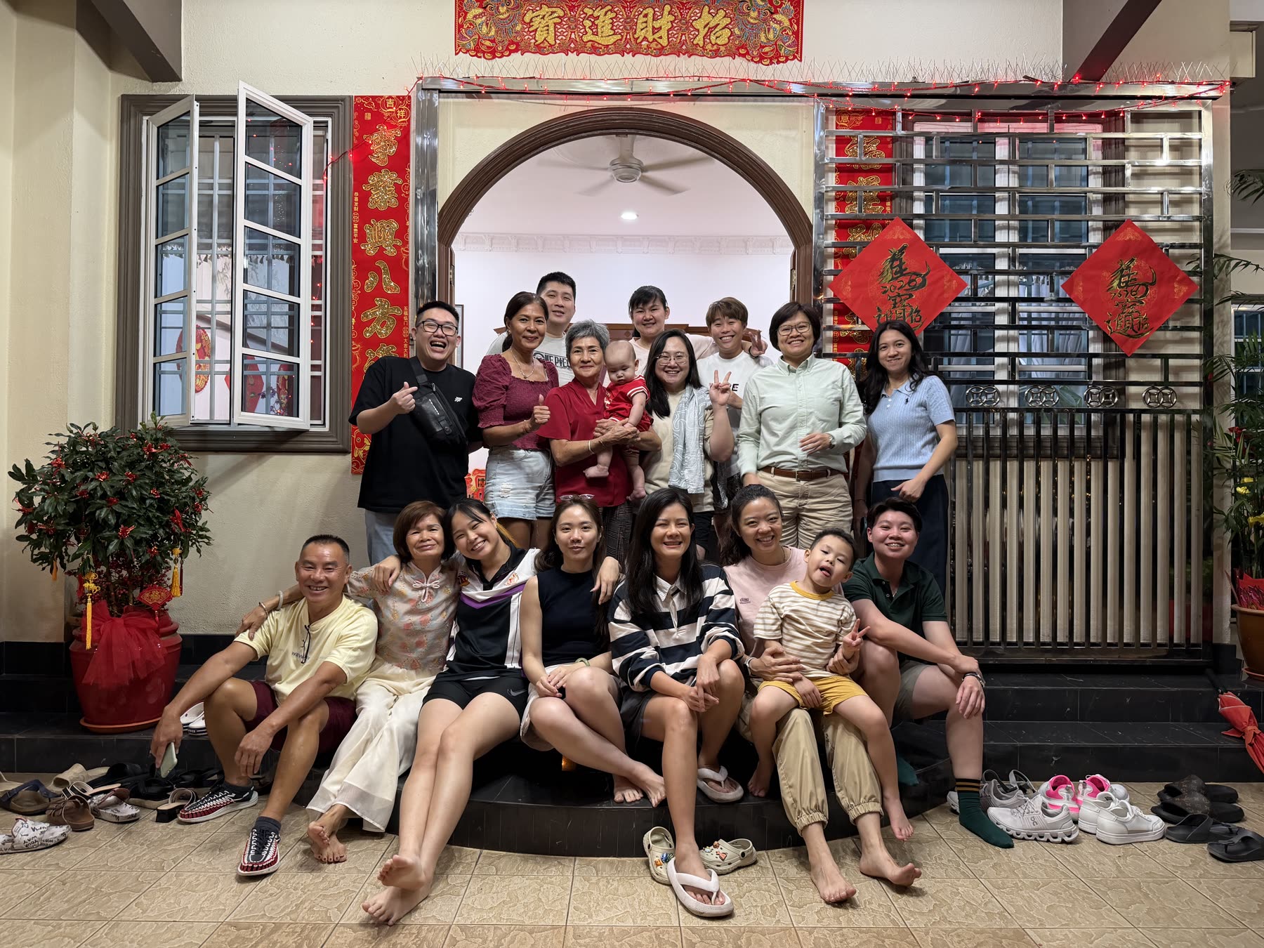 CNY house visit