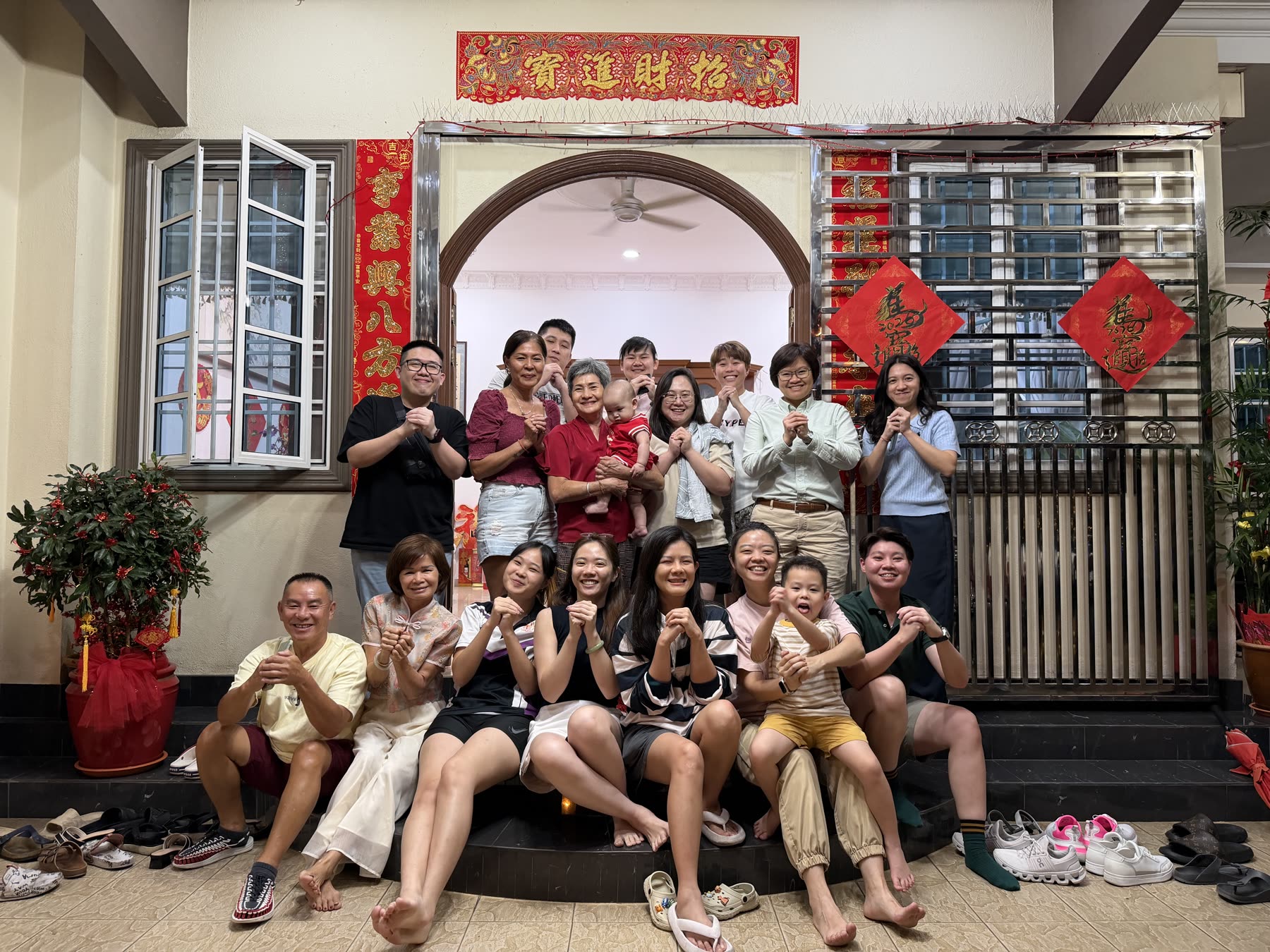 CNY house visit