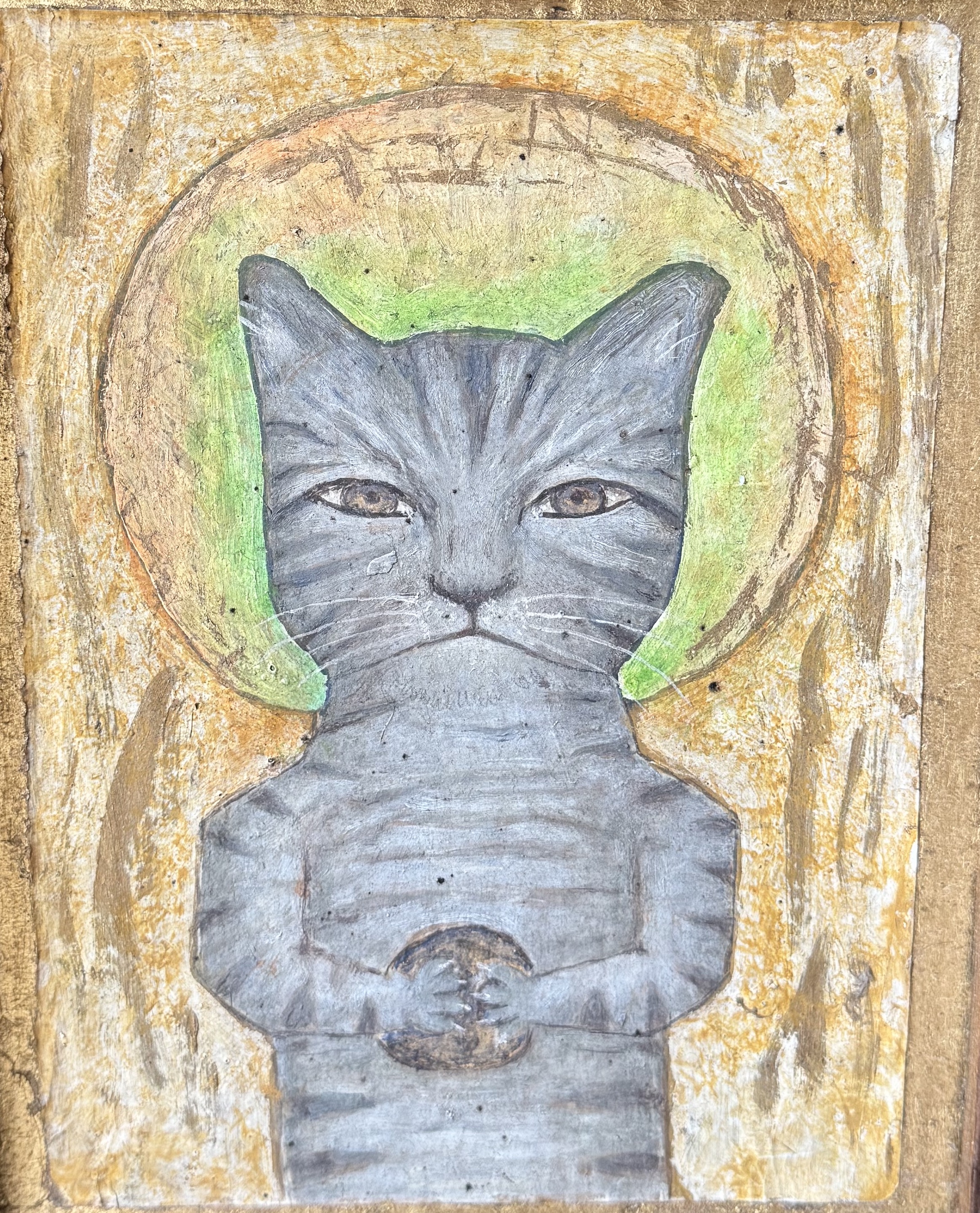 Paraíso Escondido cat artwork