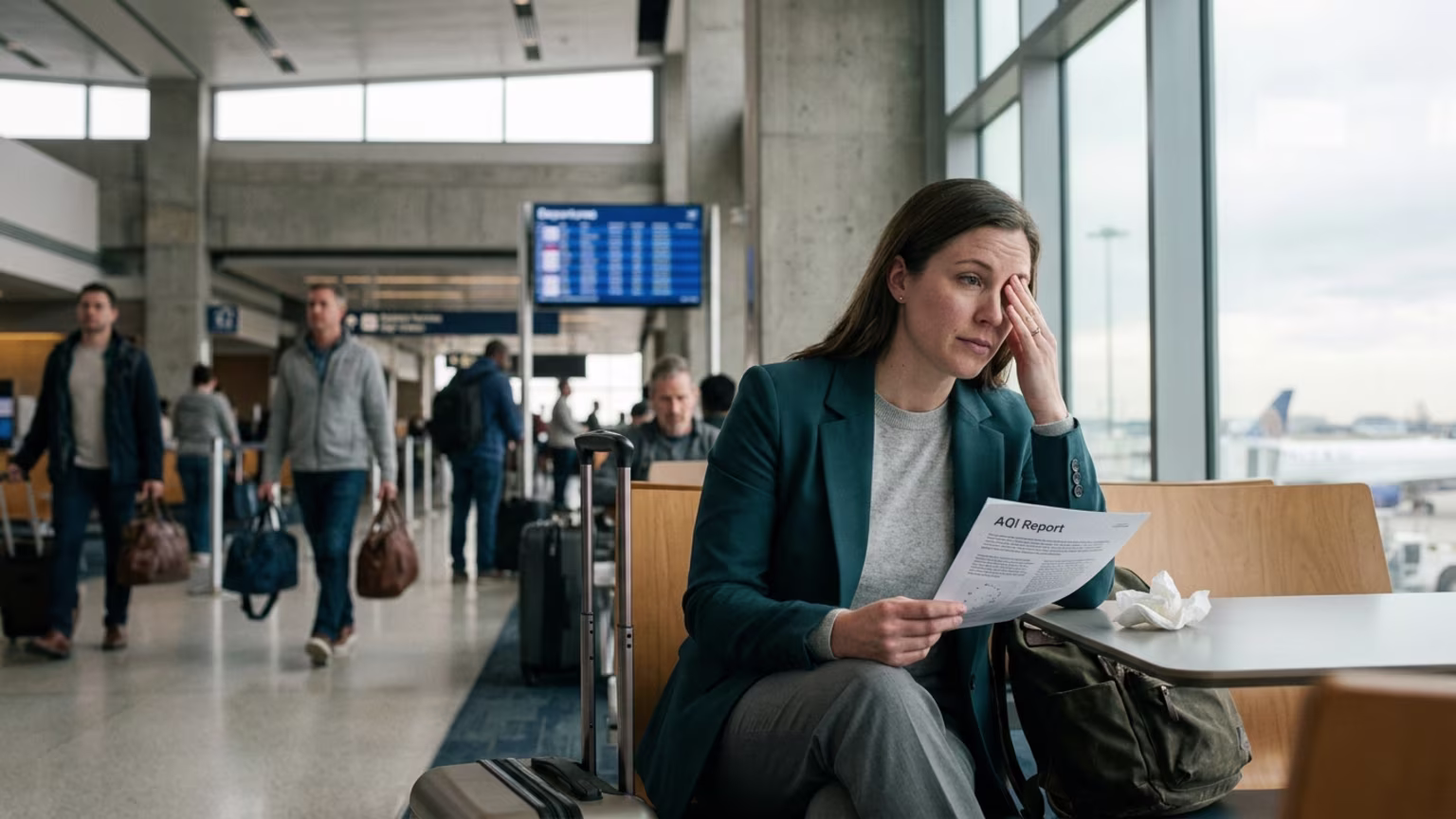 How Acute Air Pollution Spikes Threaten Sleep Continuity and Recovery