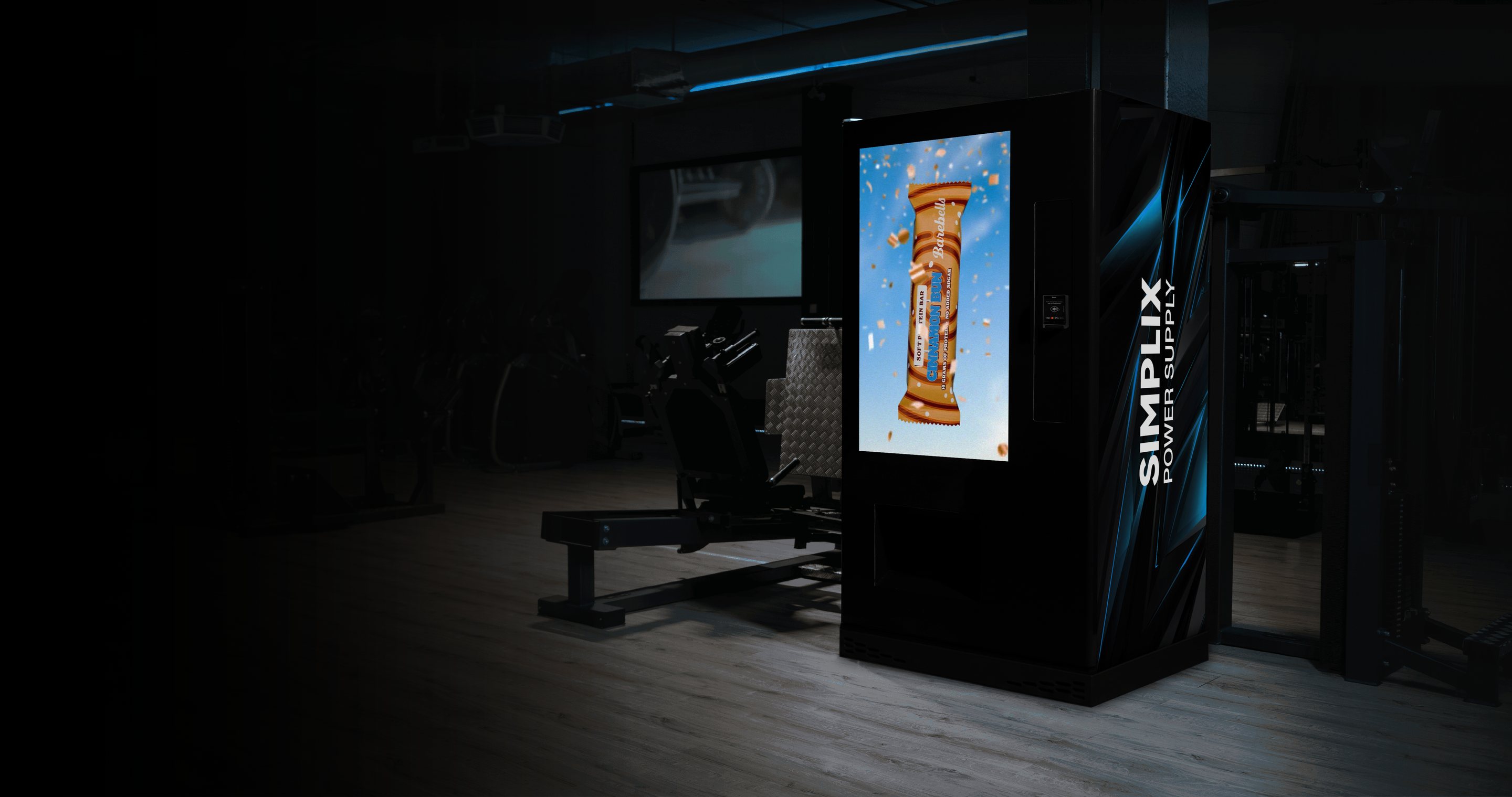 Simplix Automat im Fitnessstudio