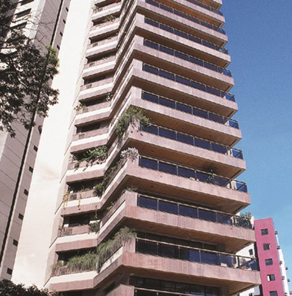 Fachada do Ana Flávia, empreendimento da Cordoba no Centro de Londrina