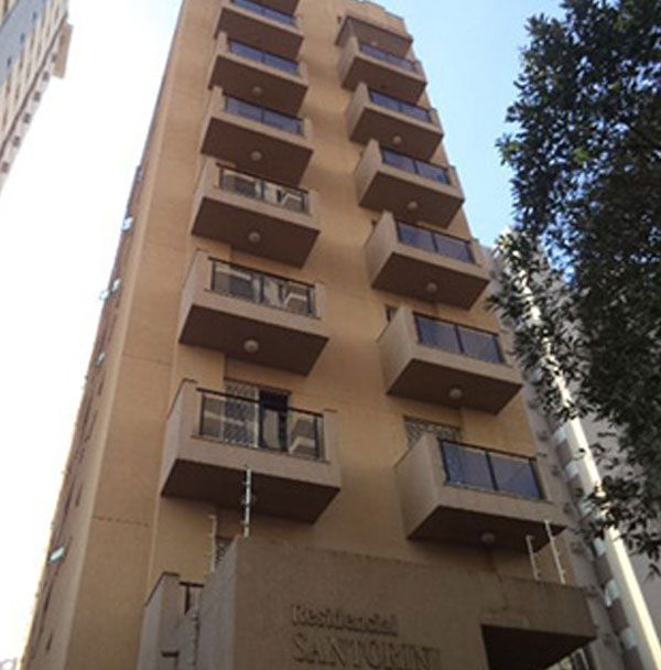 Fachada do Santorini, empreendimento da Cordoba no Centro de Londrina