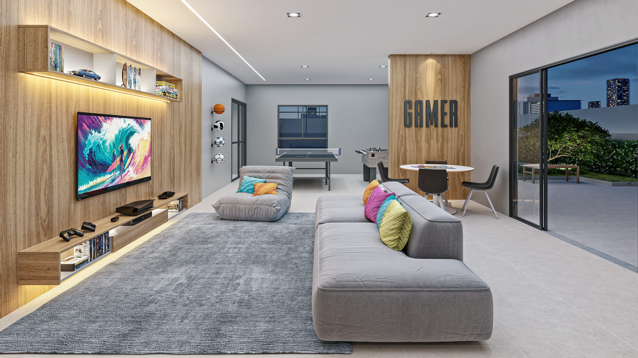 Espaço gamer