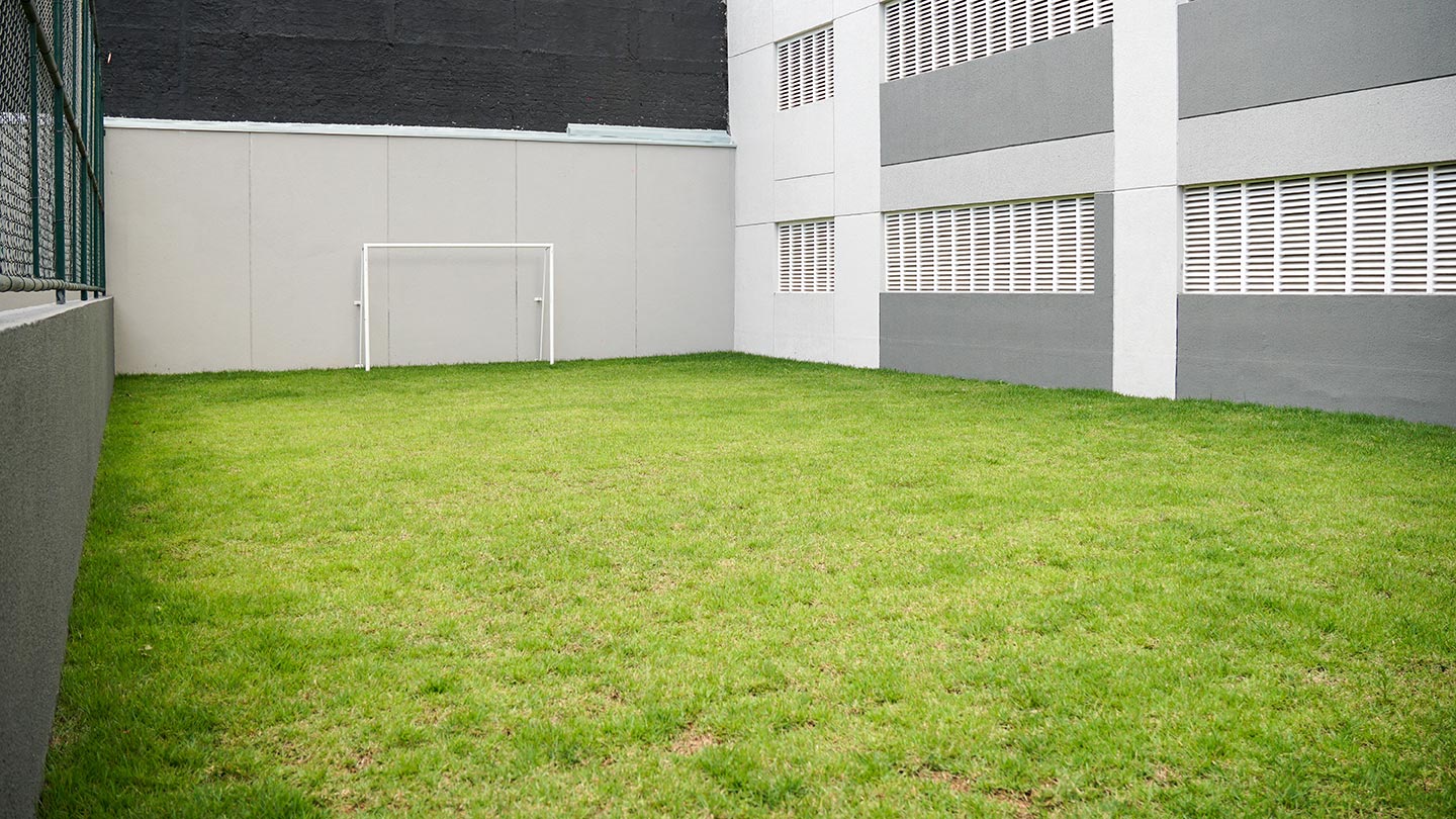 Quadra gramada do Urbo Vila Prudente