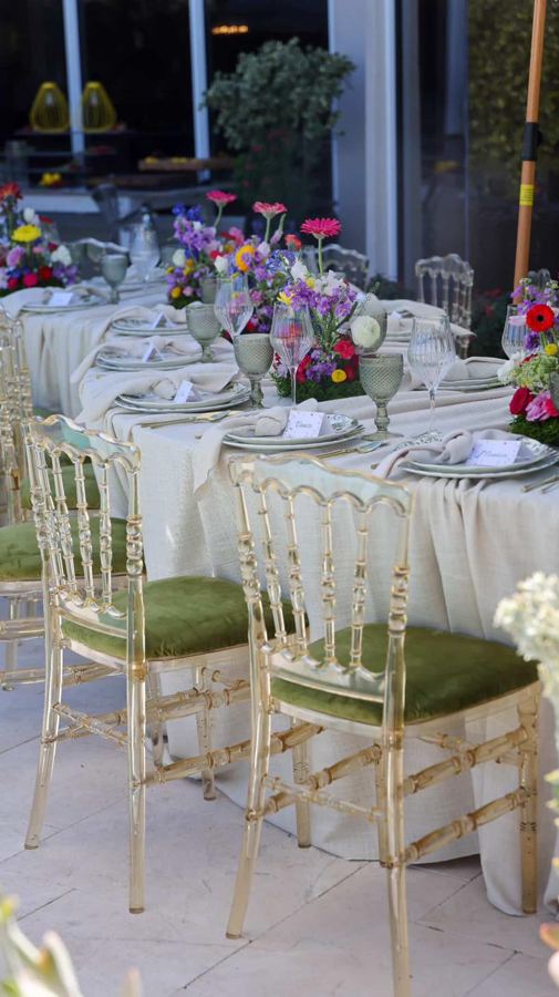 Bridal shower event design by POSH Rentals