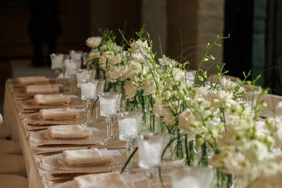 Private dinner celebration by POSH Rentals