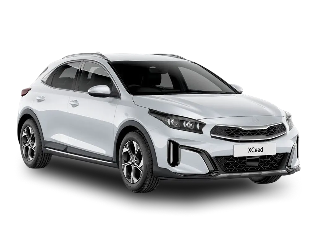 Beo crossover automobil Kia XCeed prikazan iz prednjeg desnog ugla.