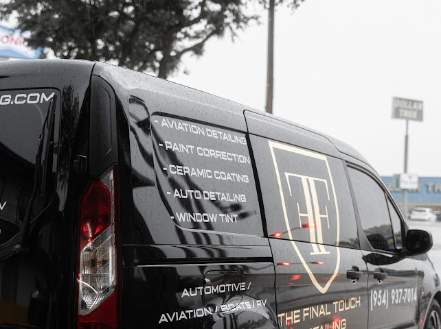 The Final Touch Detailing service vehicle