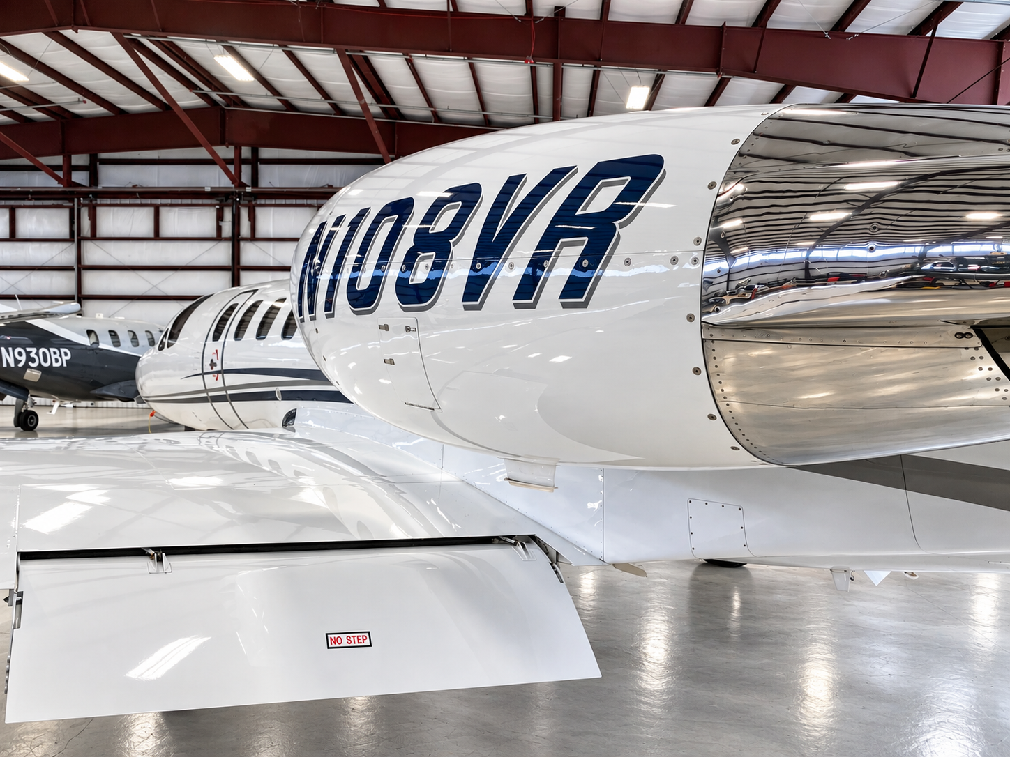 Aircraft exterior detailing by The Final Touch Detailing
