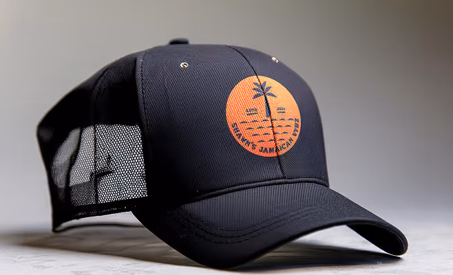 Shawn’s Jamaican Vybz custom hat brand logo thumbnail