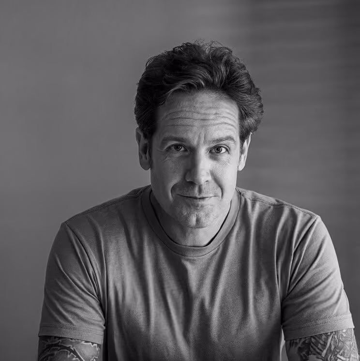 Founder of Thorne Design Studio facing the camera