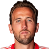 Striker Harry Kane playing at FC Bayern Munich