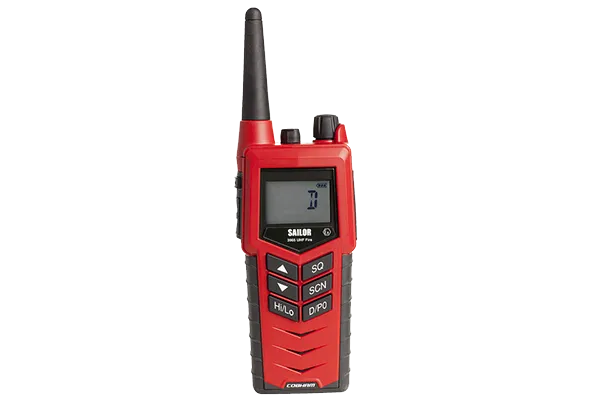 Portable UHF two-way radio