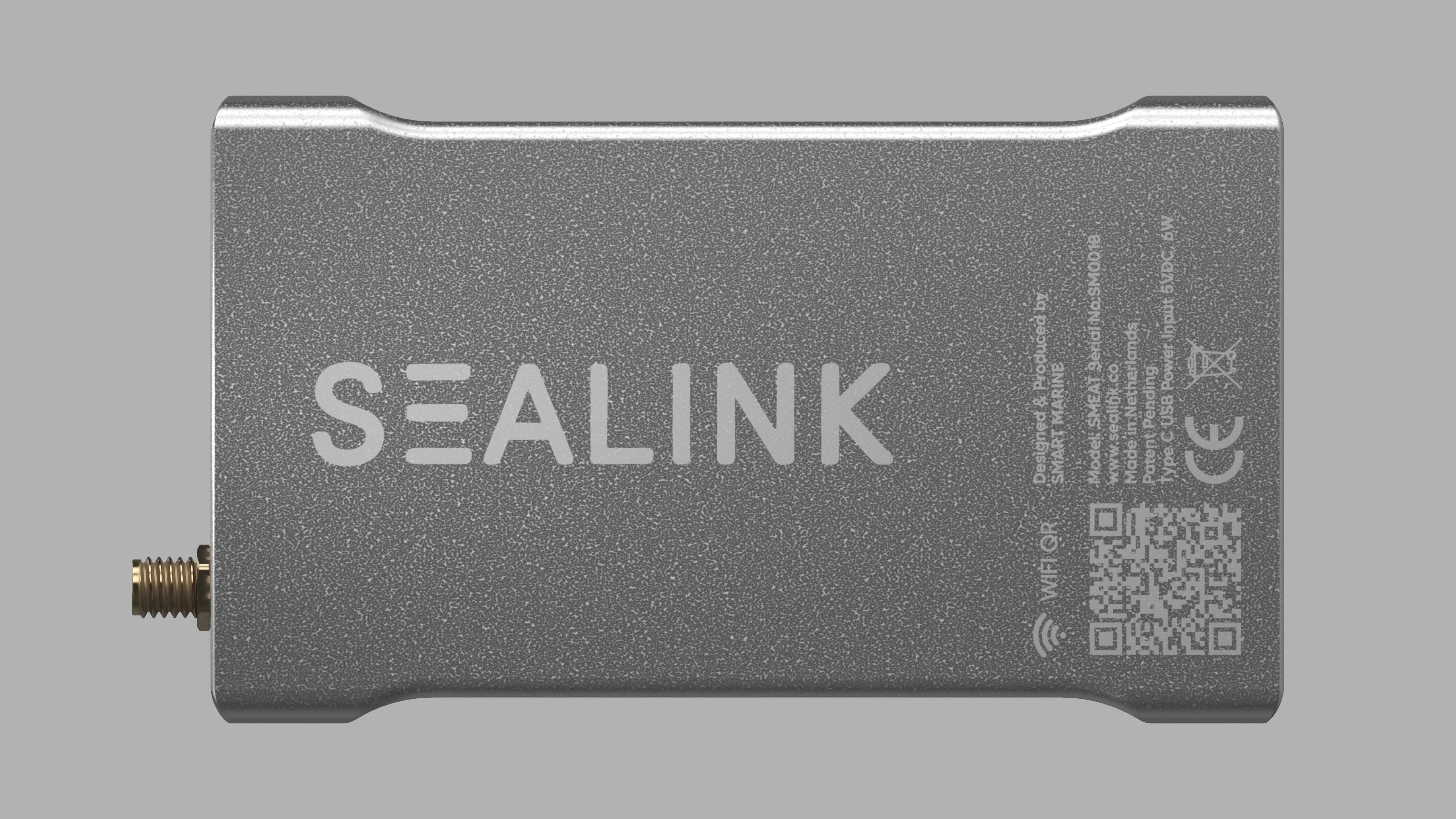 Rear view of a SEALINK marine electronics module