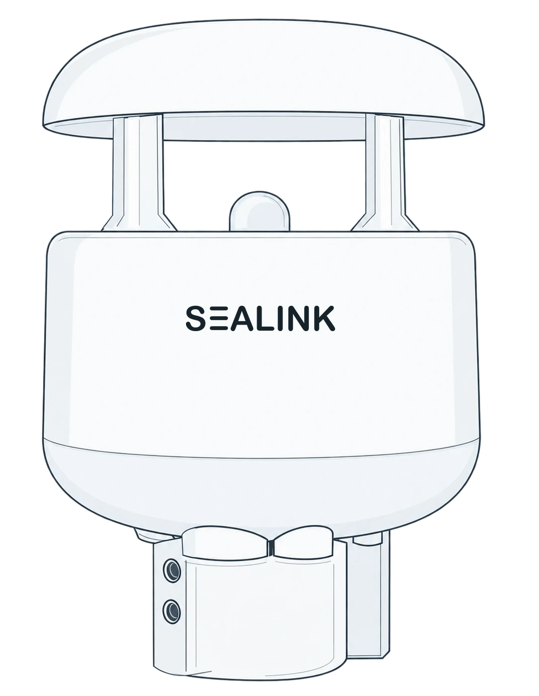 Ultrasonic wind sensor