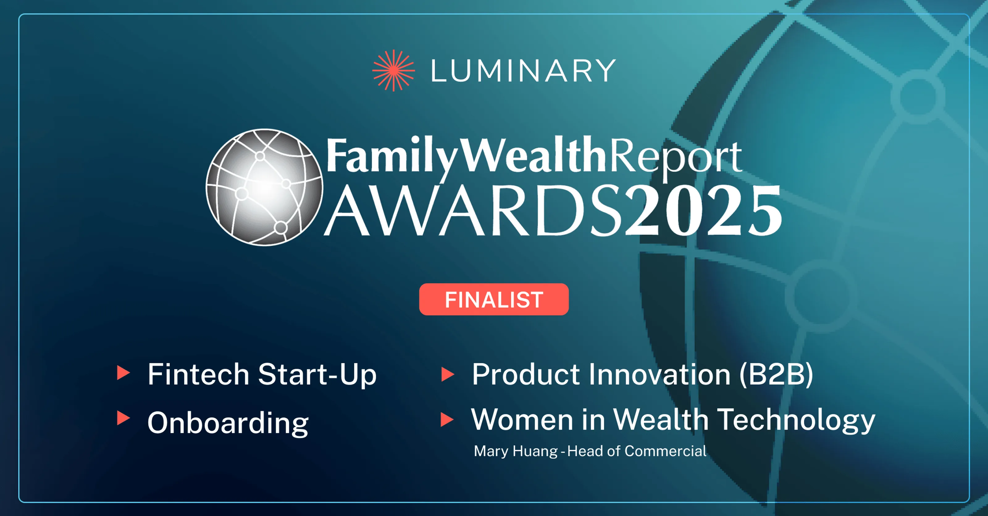 Family Wealth Report Awards Finalists