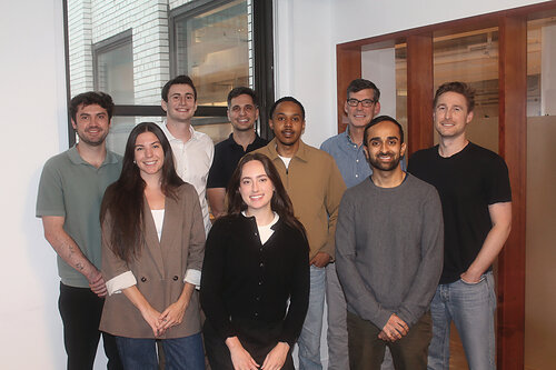 A portion of Luminary's NYC based team gathered in its Bryant Park headquarters.