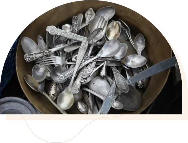 Sterling silver flatware