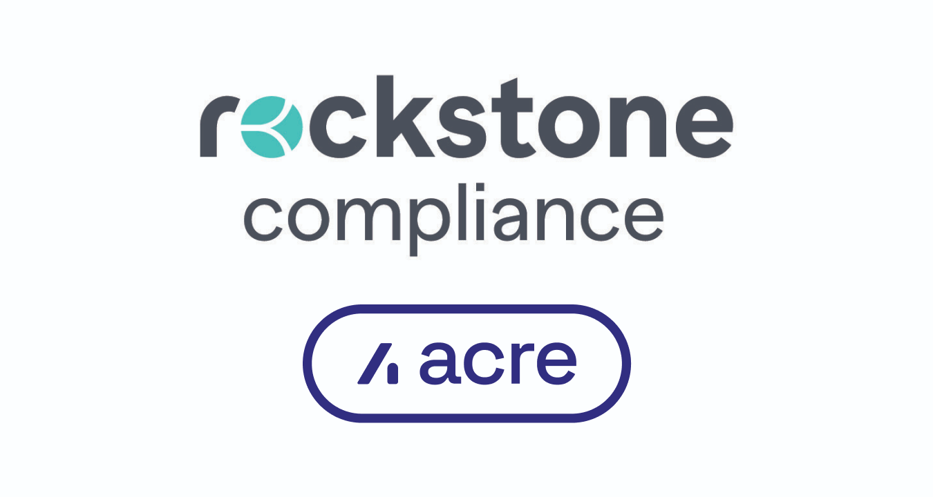 Rockstone Compliance teams up with Acre