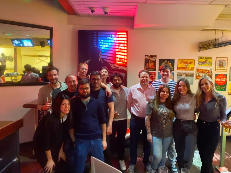 Acre social in the comedy club