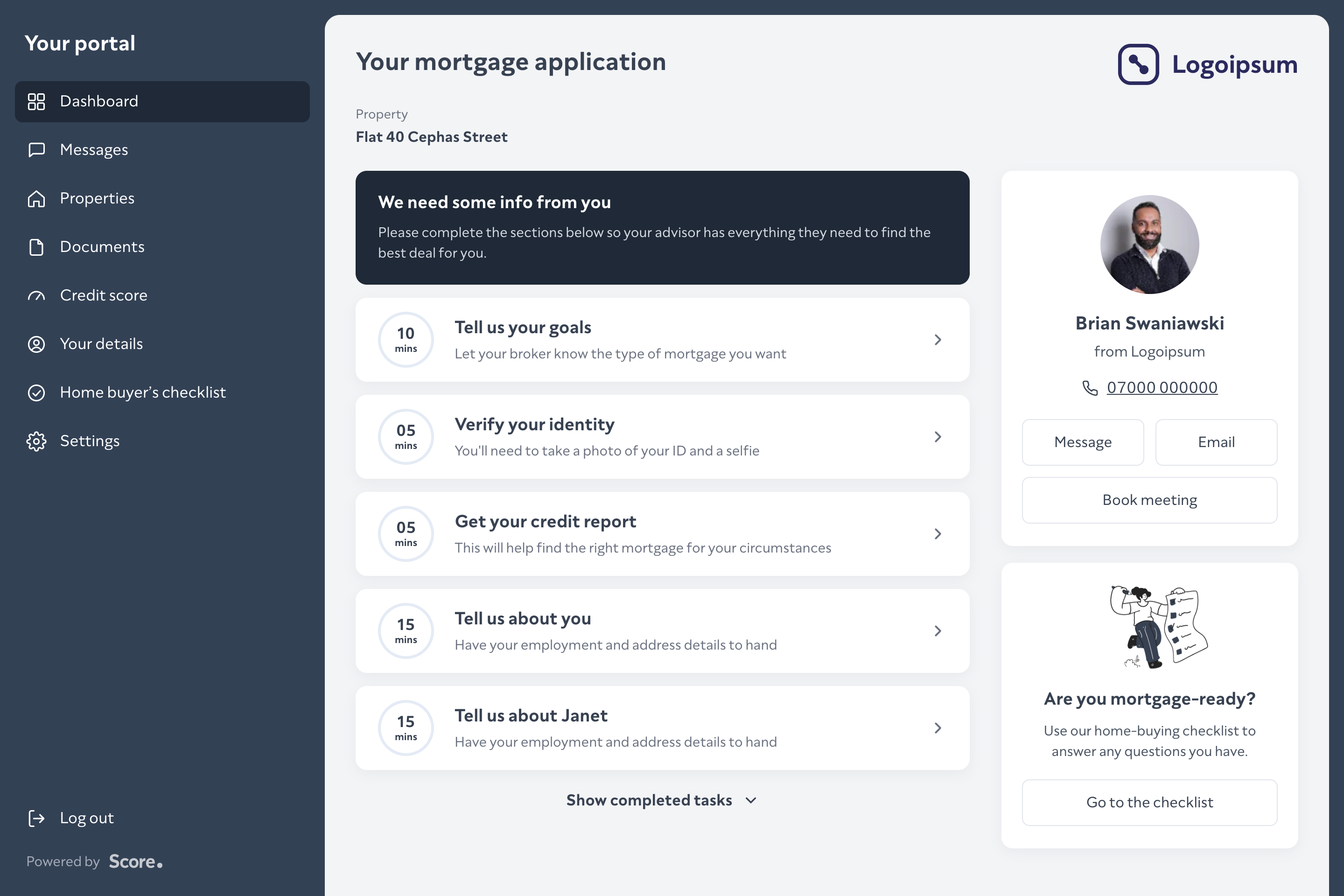 Acre Client Portal