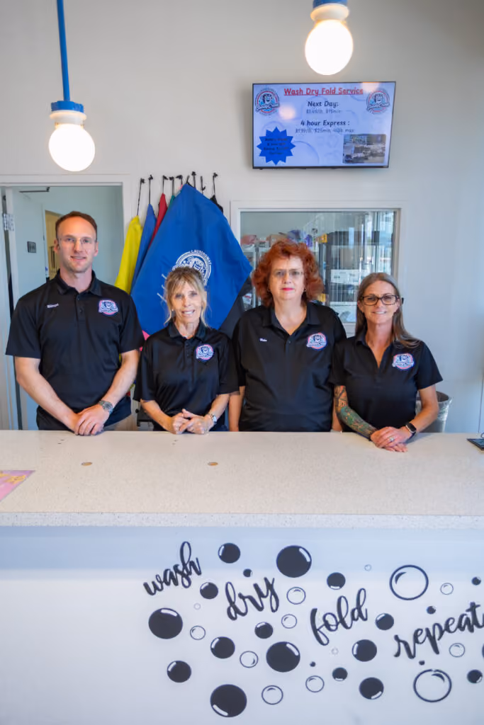 Sandy Creek Laundromat team