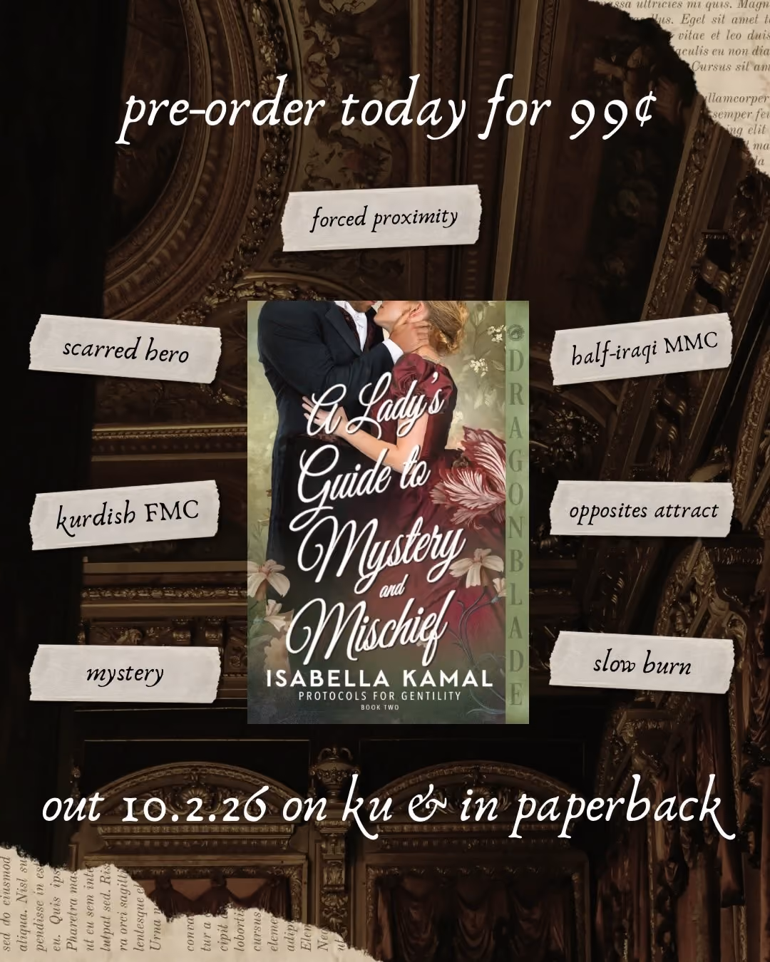 A Lady’s Guide to Mystery and Mischief is up for pre-order