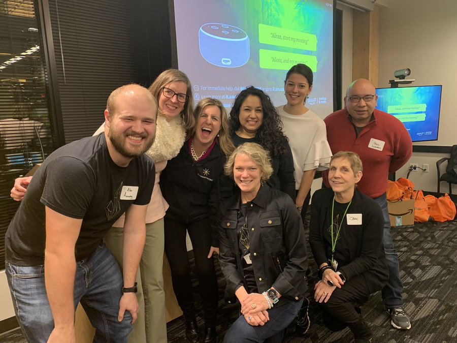 Some members of the the Technovation [MN] Board