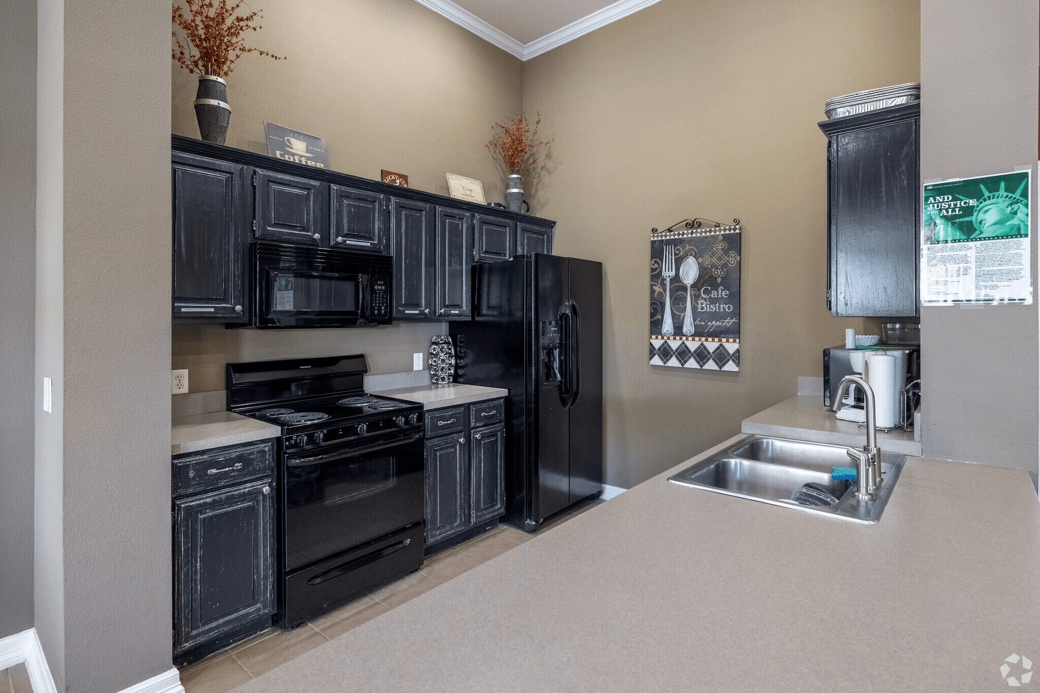 Clubhouse kitchen