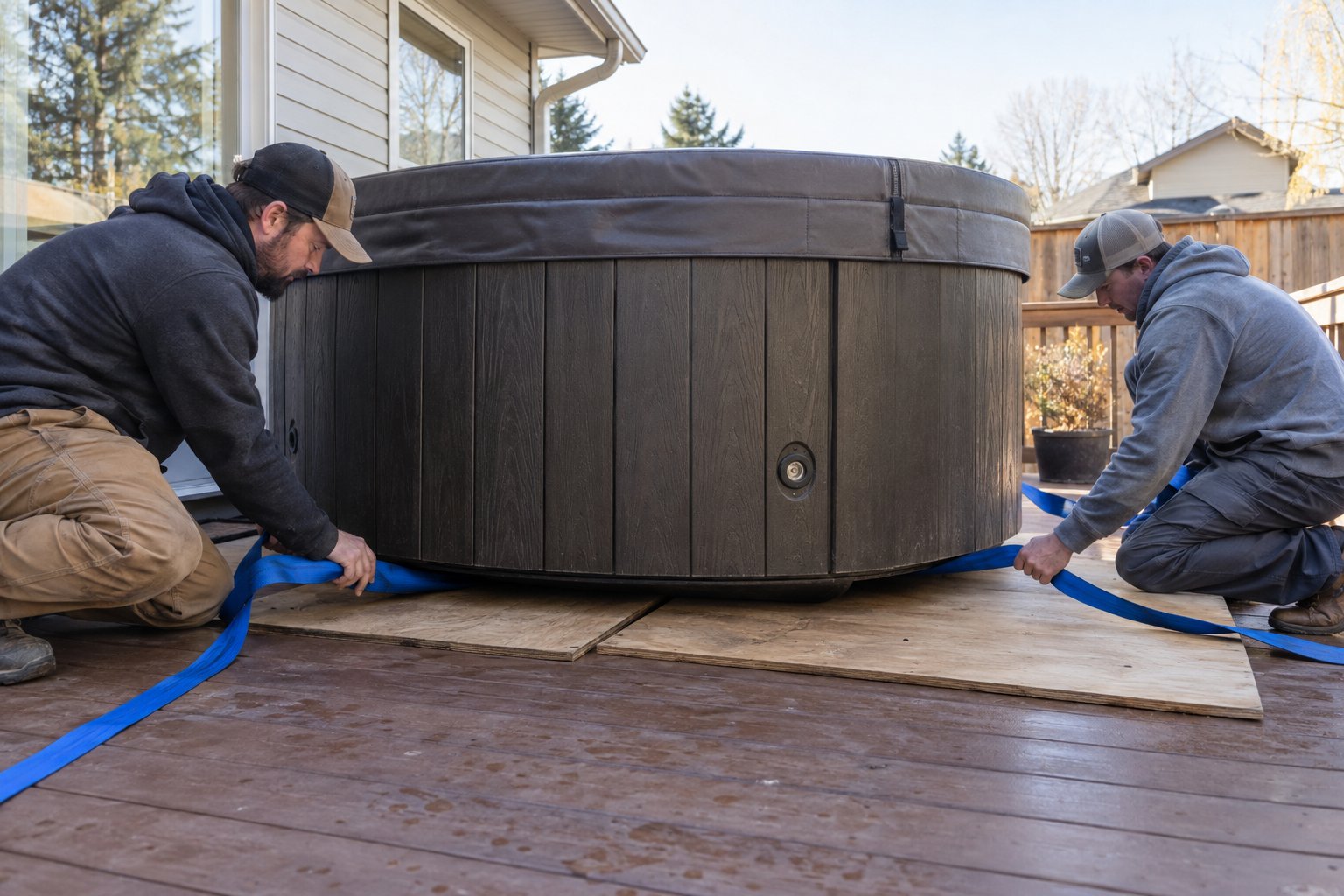 How To Move A Hot Tub