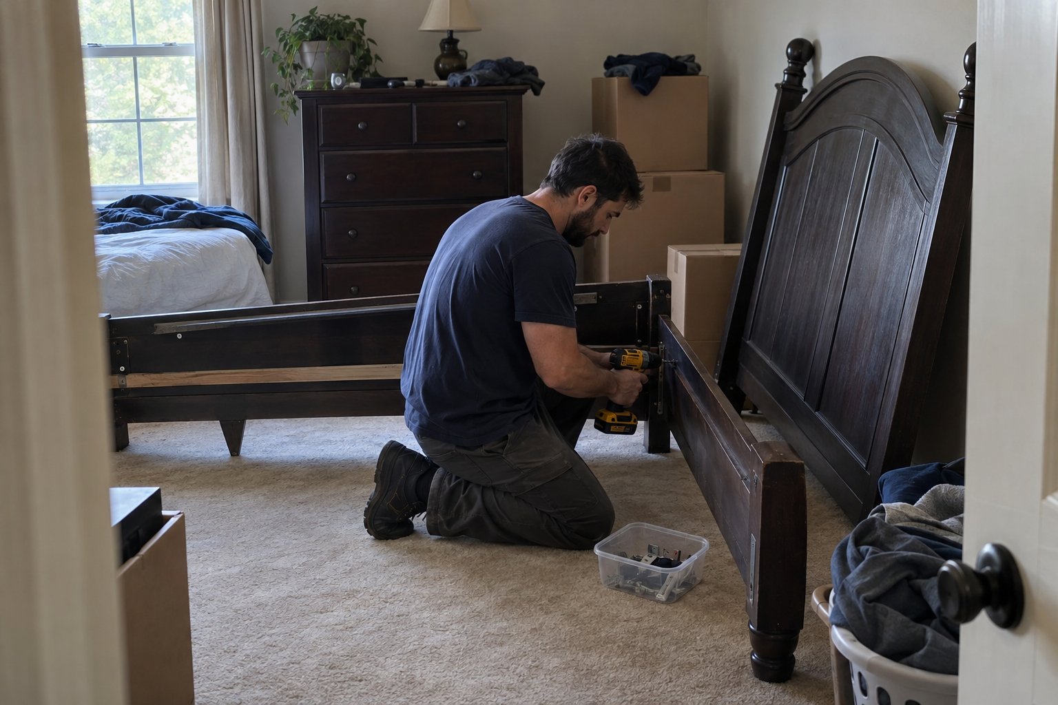 Furniture Disassembly Before A Move