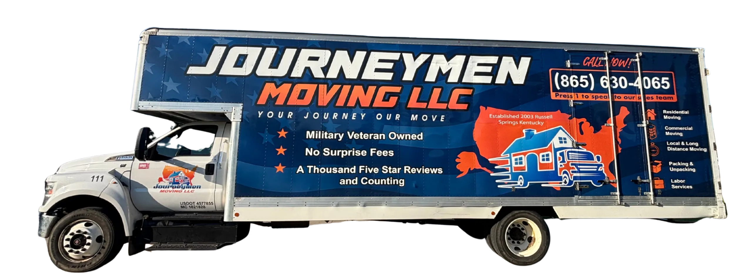 moving & storage service: loading a truck
