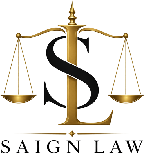 Saign Law logo 