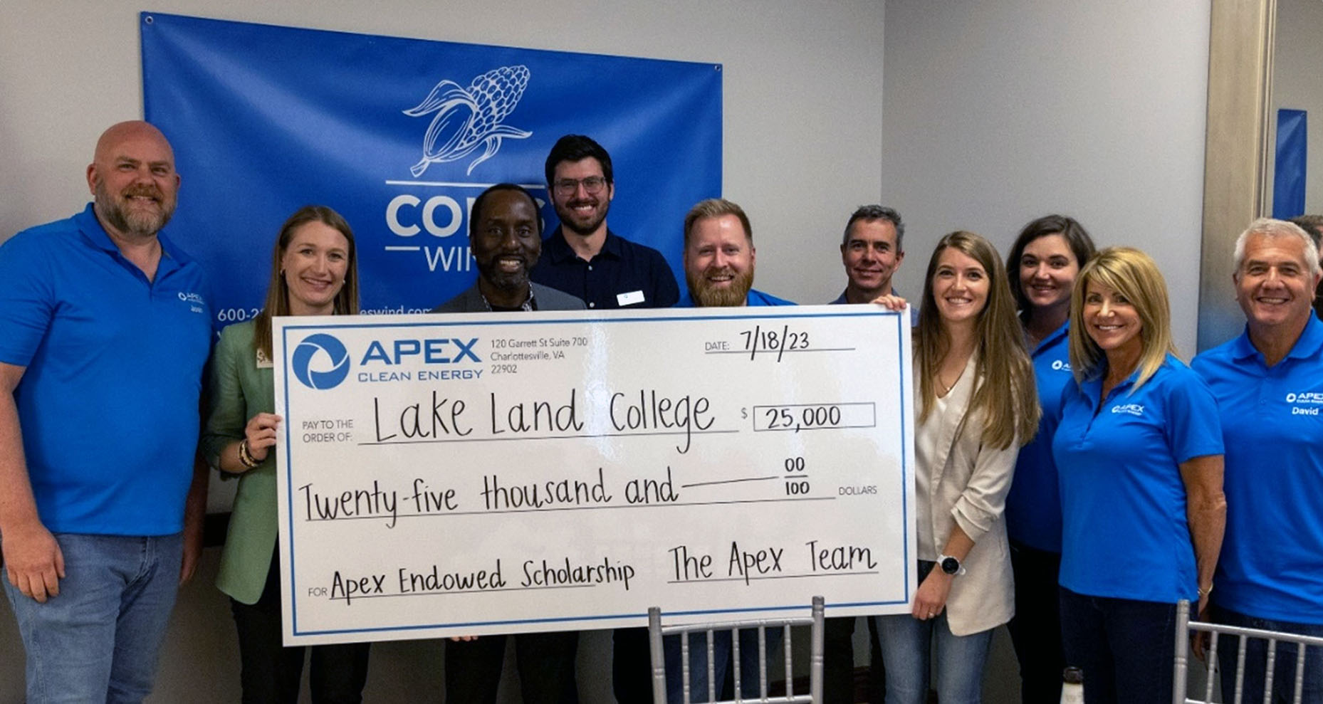 Apex community grant program